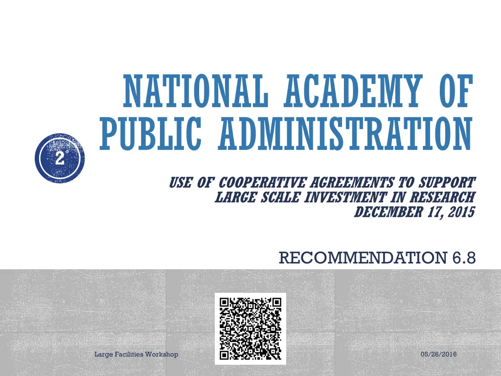 national academy of public administration