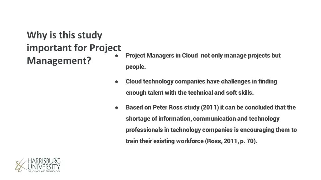 why is this study important for project management