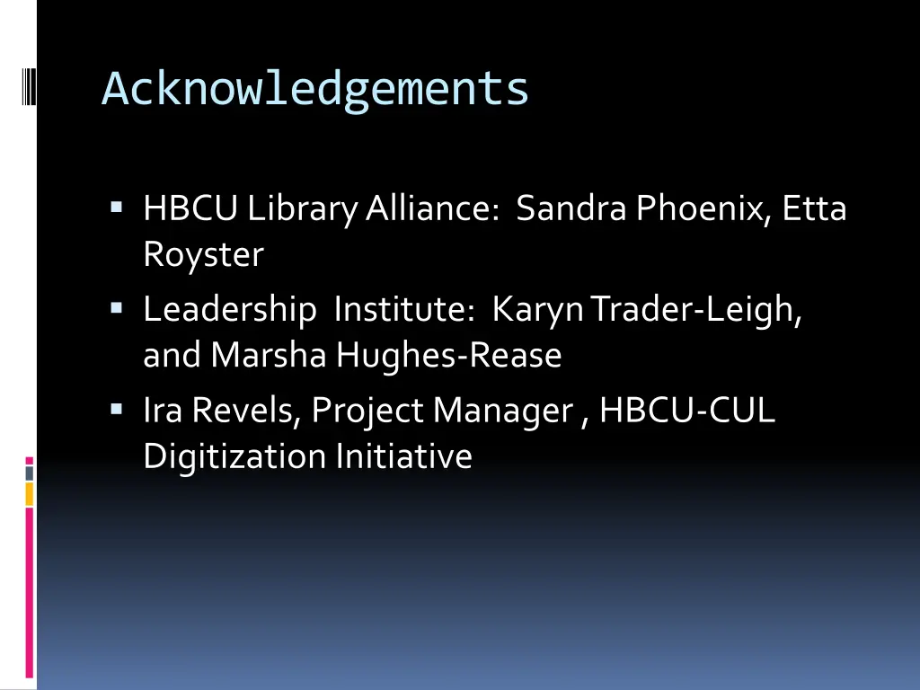 acknowledgements