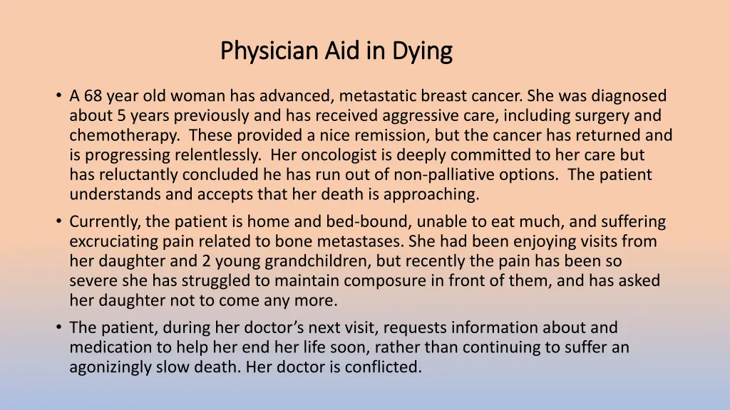 physician aid in dying physician aid in dying