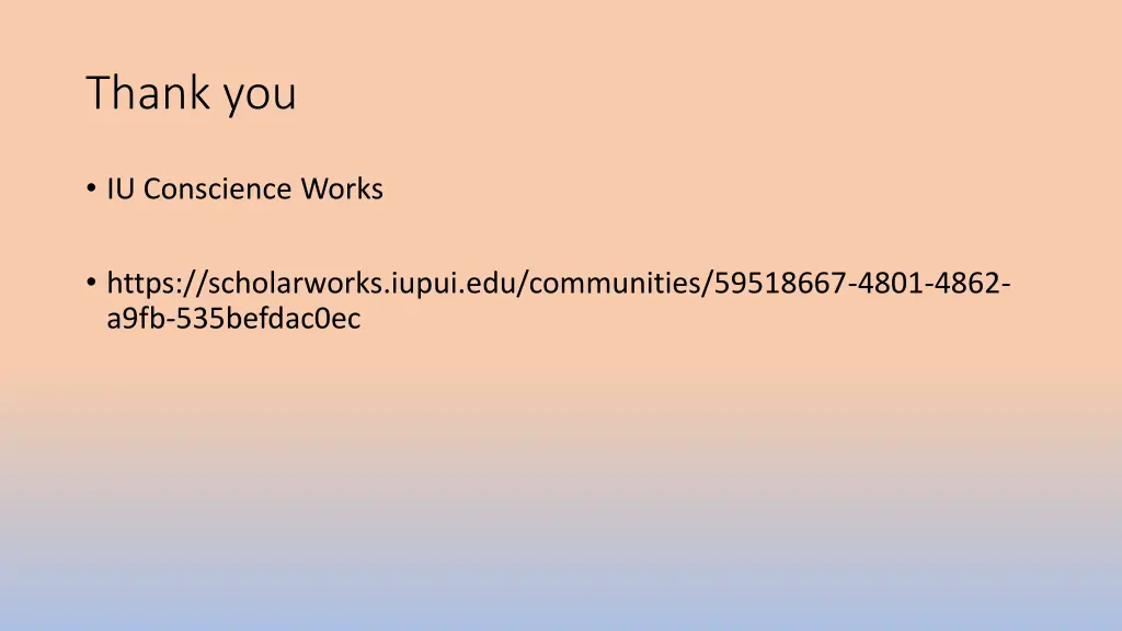 thank you