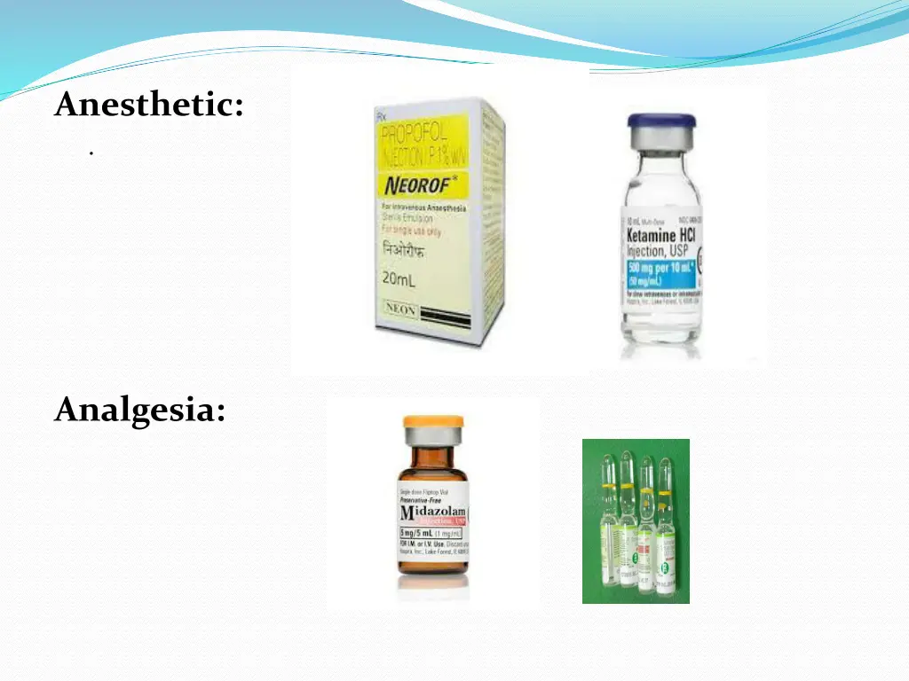 anesthetic