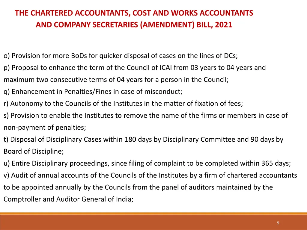 the chartered accountants cost and works 3