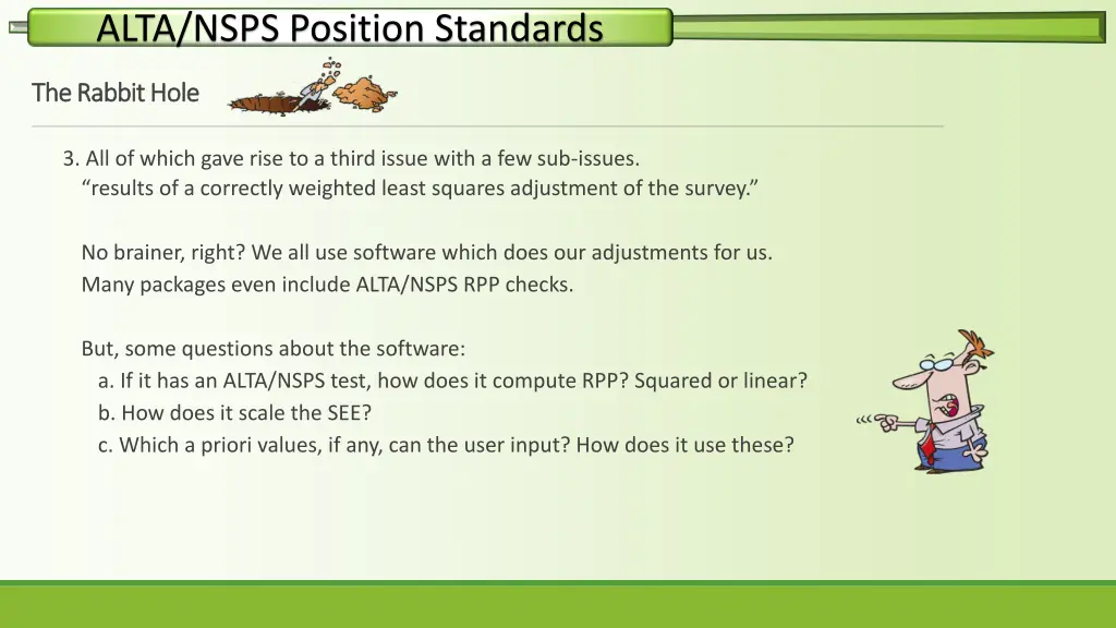 alta nsps position standards 18