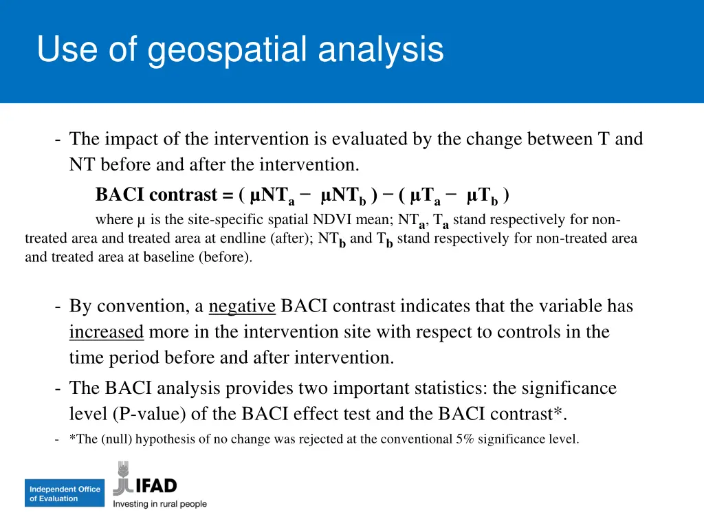 use of geospatial analysis 1