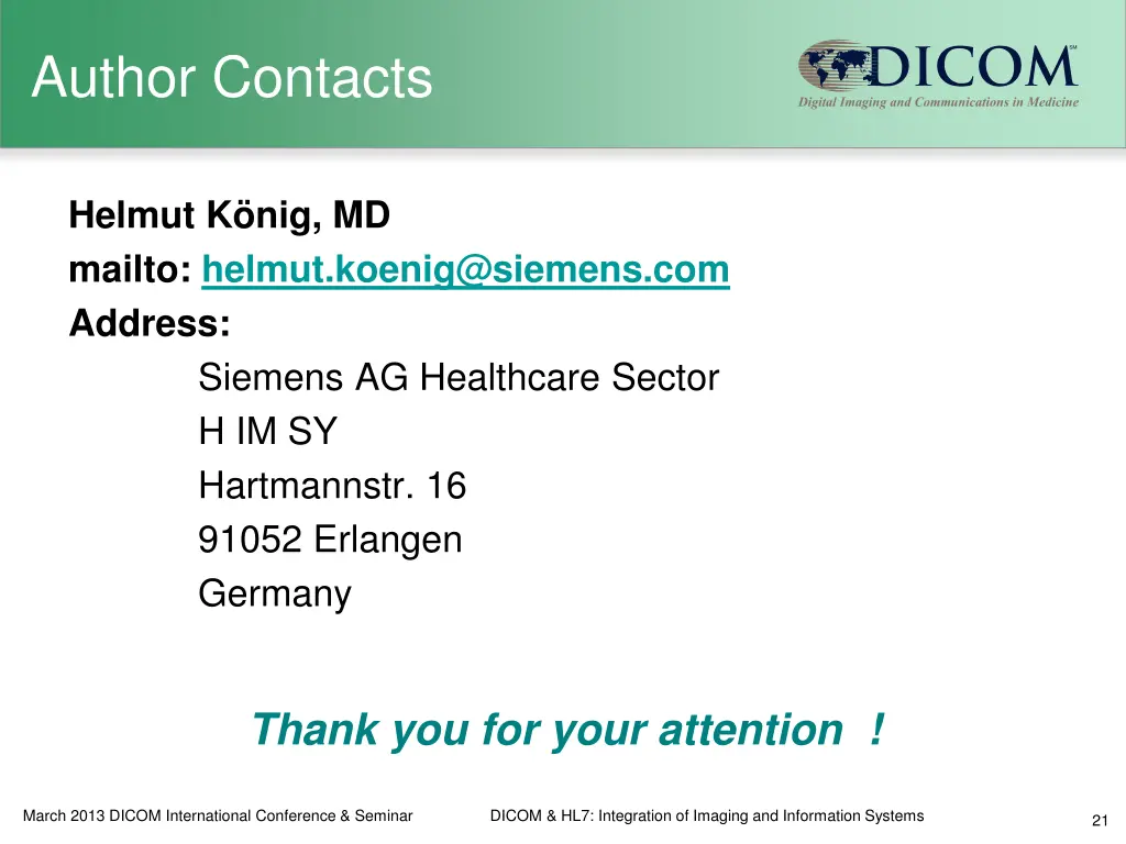 author contacts