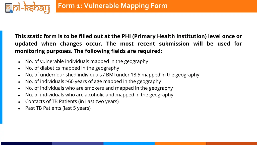 form 1 vulnerable mapping form 1
