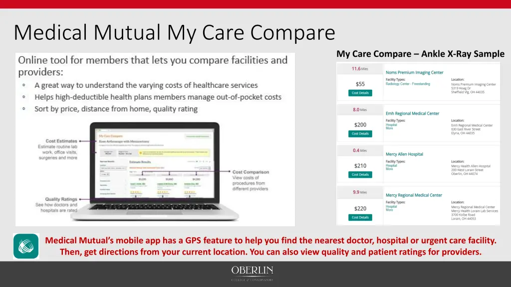 medical mutual my care compare
