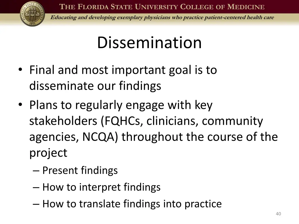 t he f lorida s tate u niversity c ollege 39