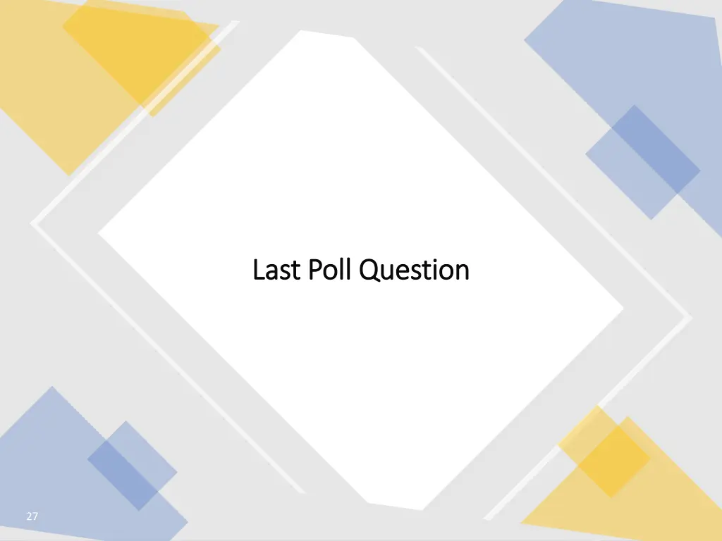 last poll question last poll question