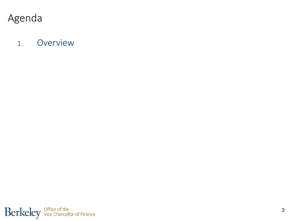 agenda 1
