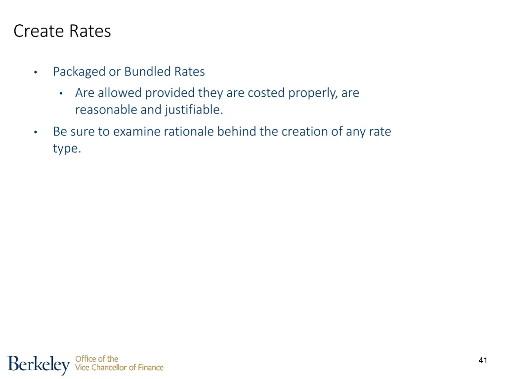 create rates 1