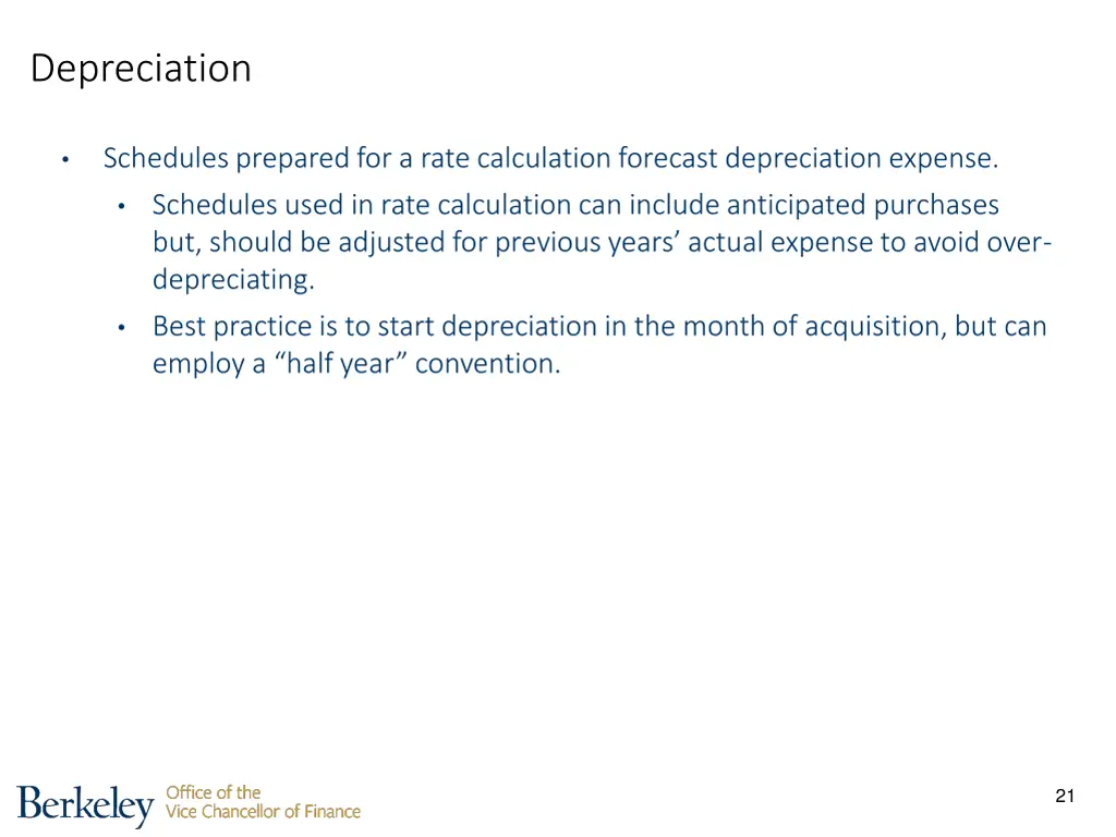 depreciation 1