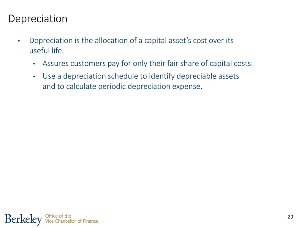 depreciation