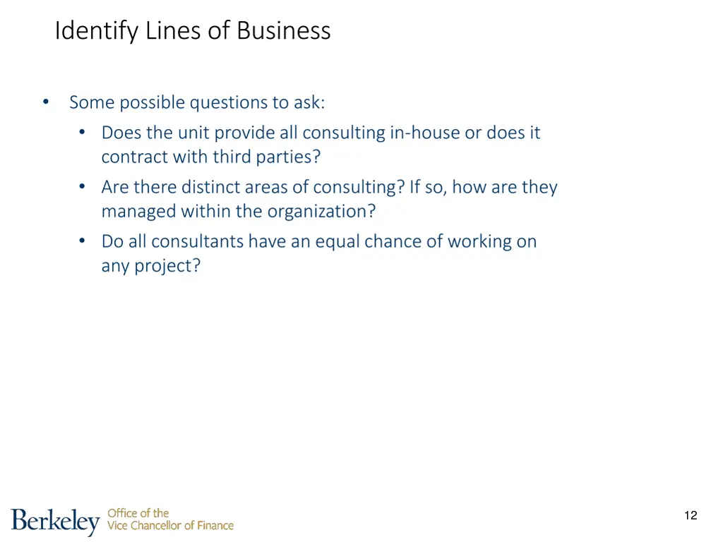 identify lines of business 4