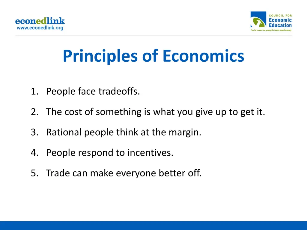 principles of economics