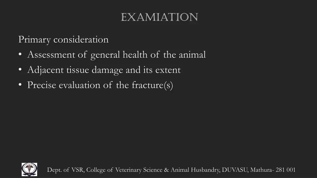 examiation