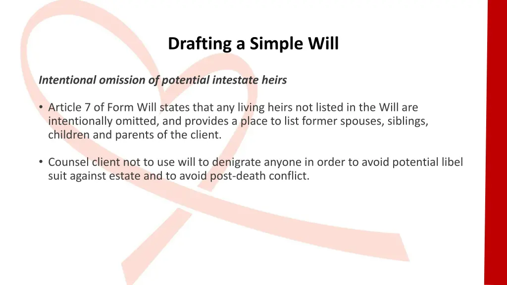 drafting a simple will 5
