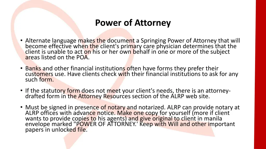 power of attorney 1