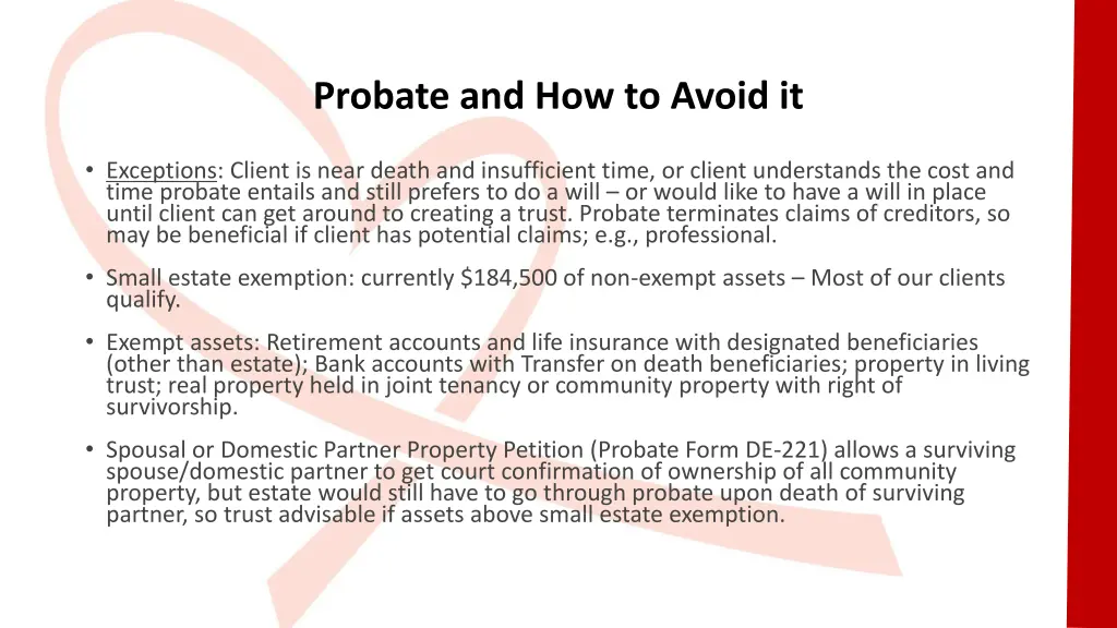 probate and how to avoid it 1