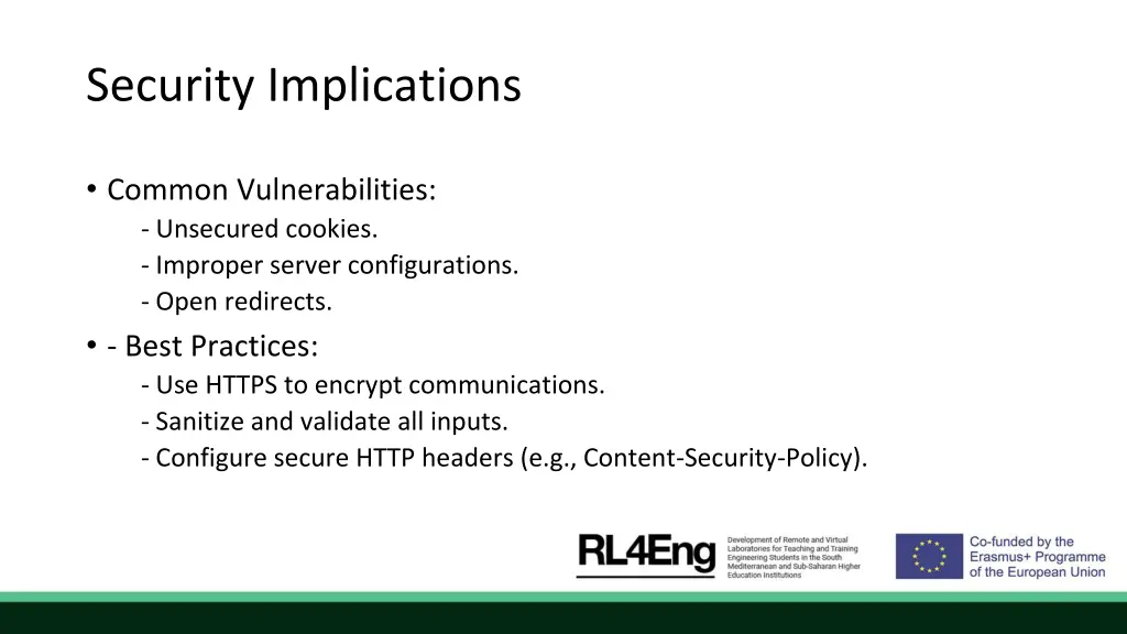 security implications