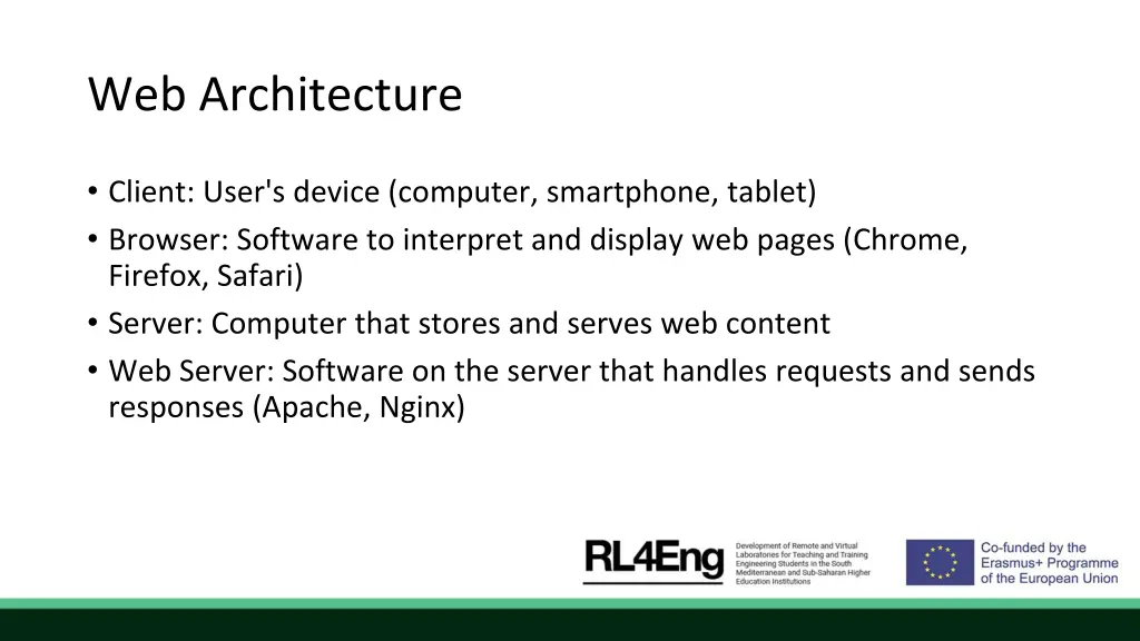 web architecture 1