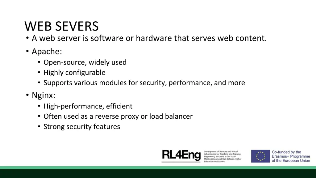 web severs a web server is software or hardware