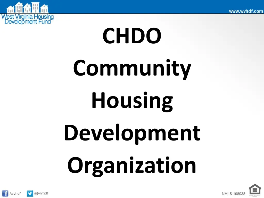 chdo community housing development organization