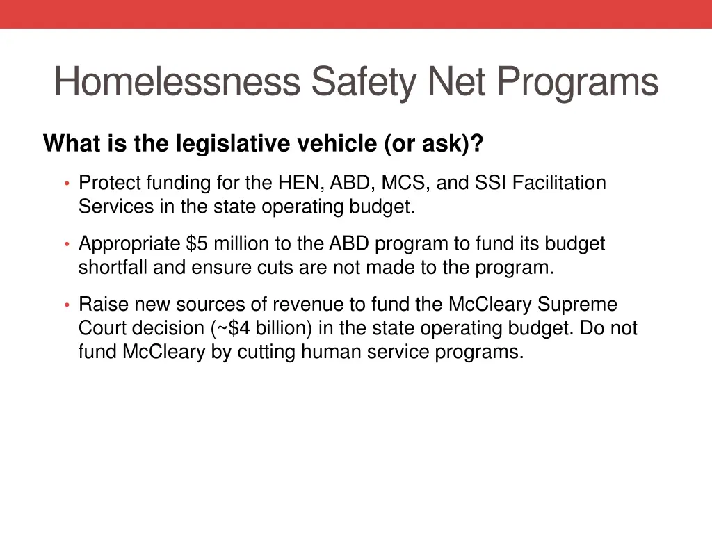 homelessness safety net programs 1