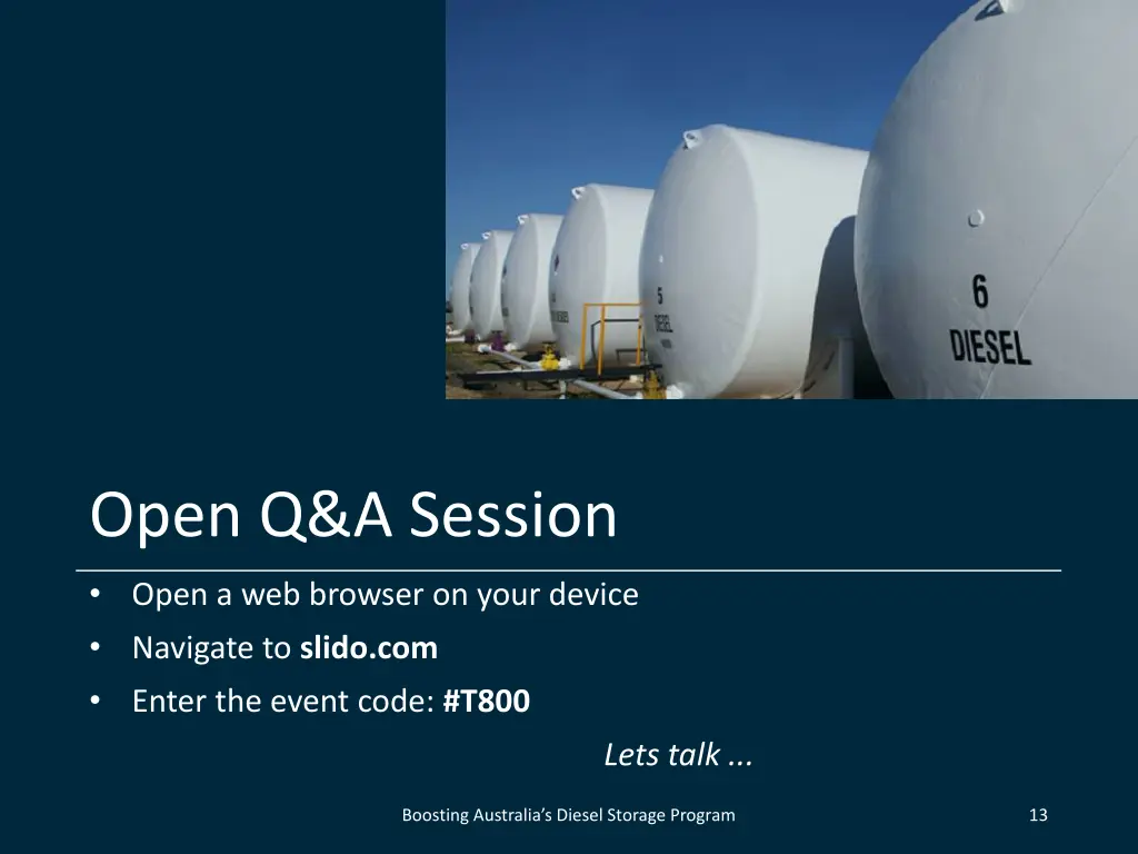 open q a session