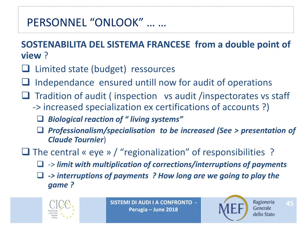 personnel onlook