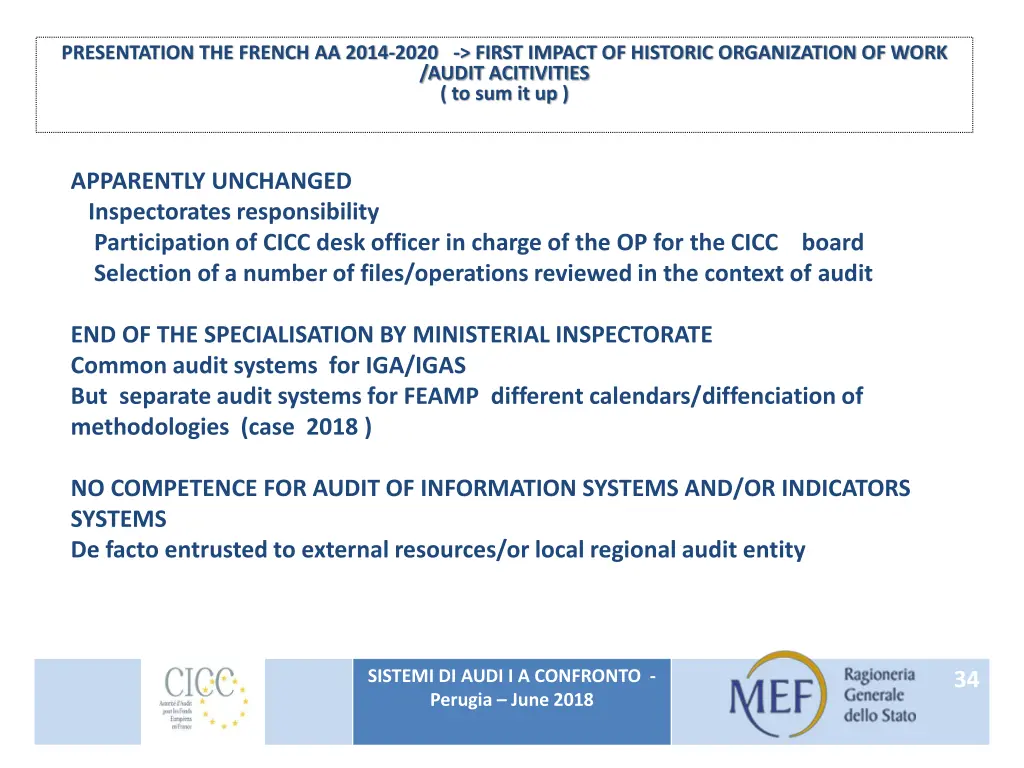presentation the french aa 2014 2020 first impact