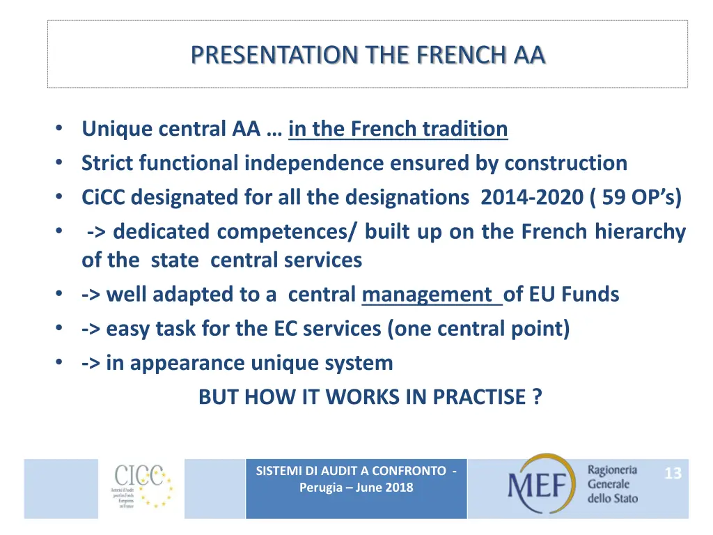 presentation the french aa 3