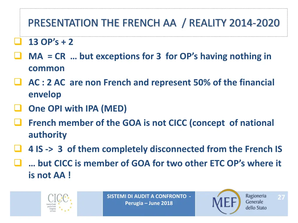 presentation the french aa reality 2014 2020