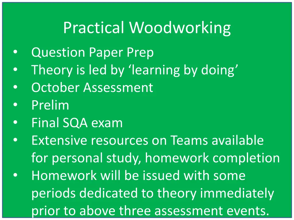 practical woodworking 2