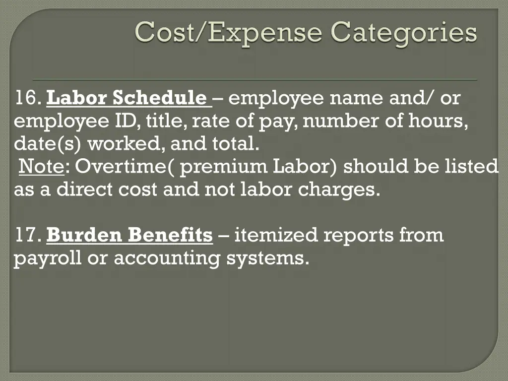 16 labor schedule employee name and or employee