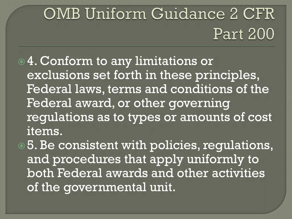 4 conform to any limitations or exclusions