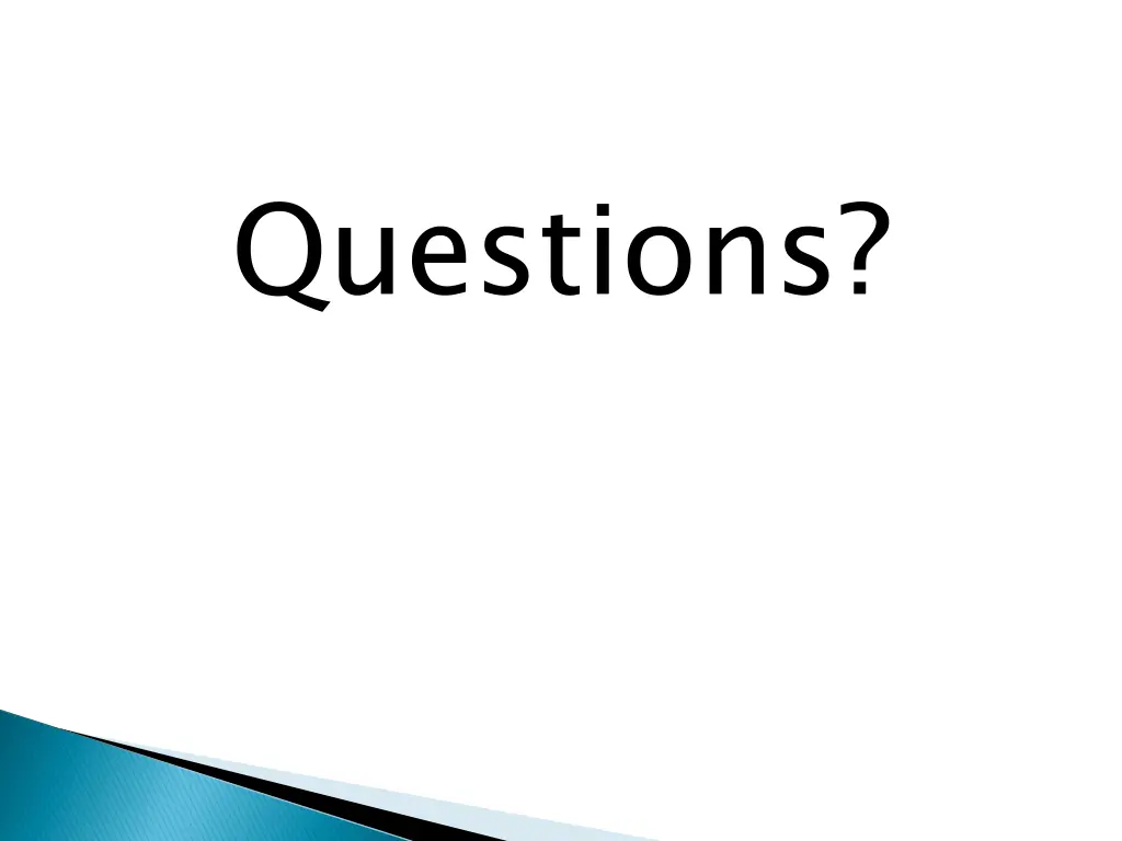 questions