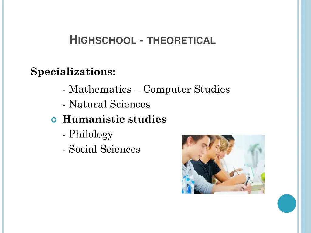 h ighschool theoretical