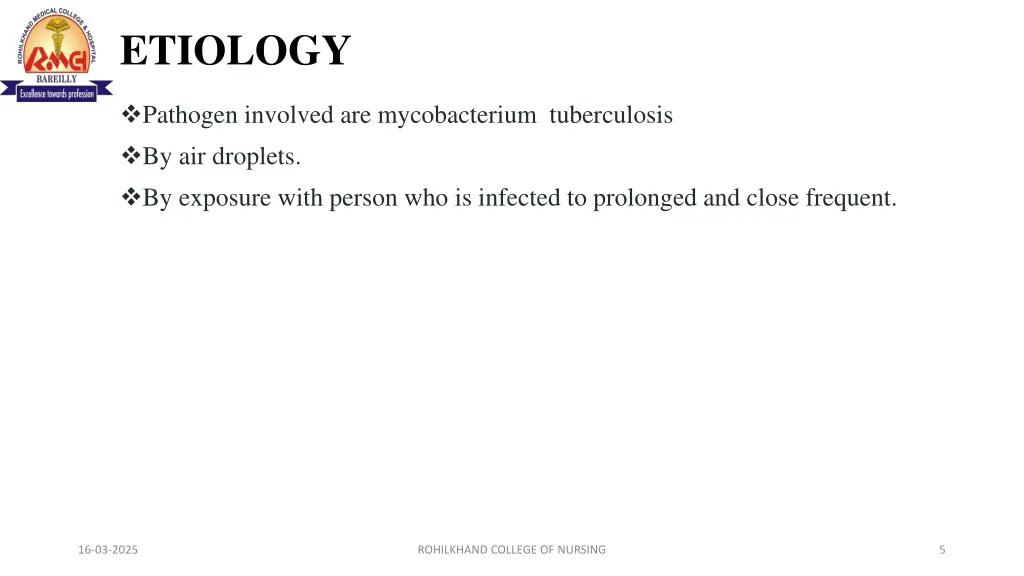 etiology