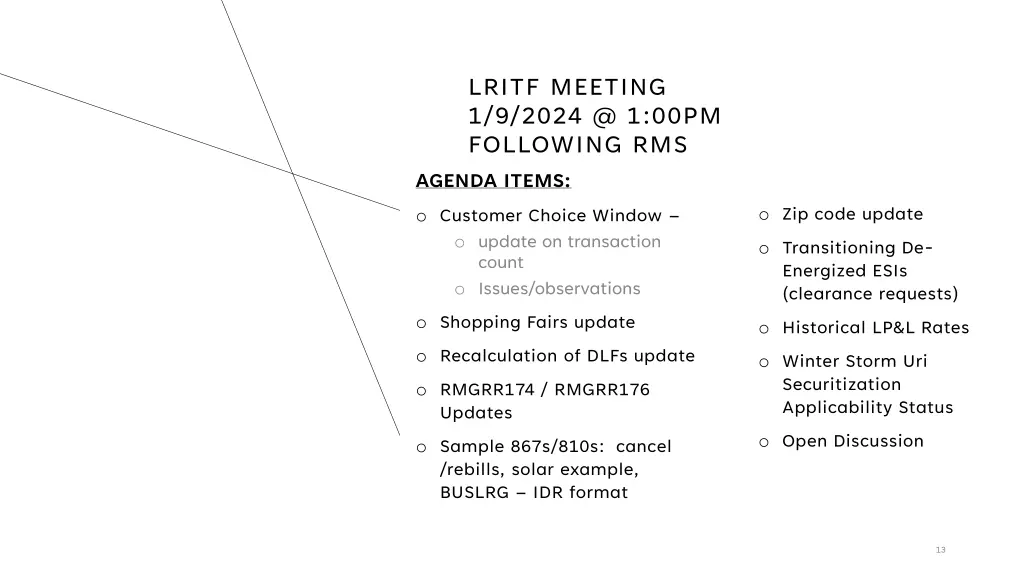 lritf meeting 1 9 2024 @ 1 00pm following