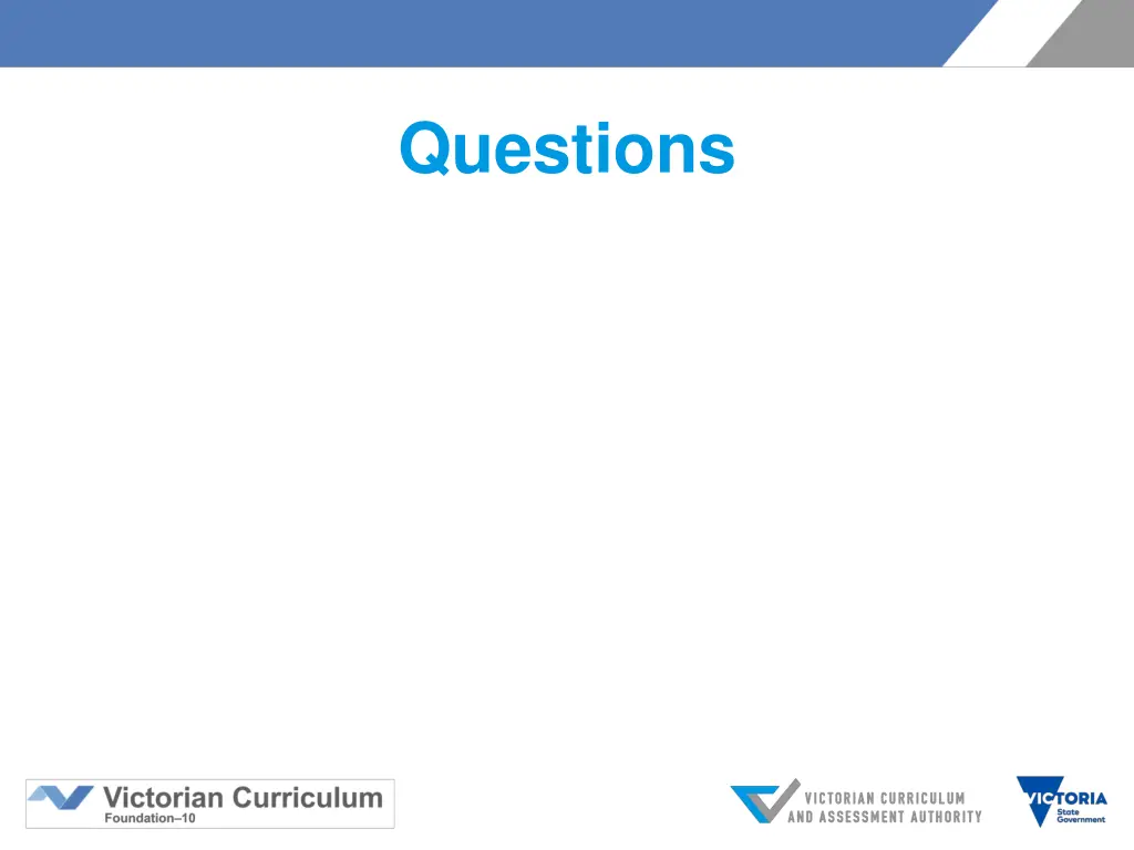 questions