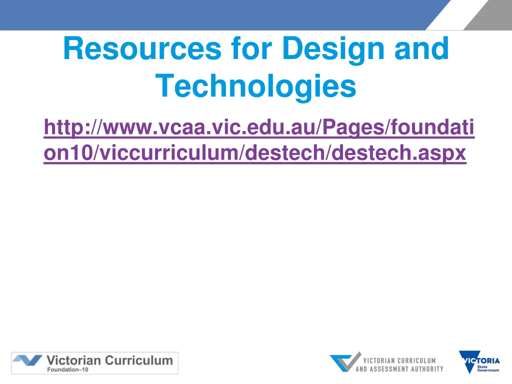 resources for design and technologies http
