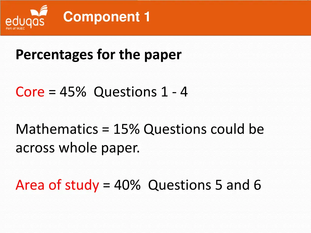 component 1 3