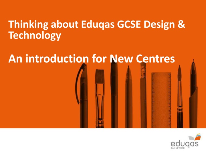 thinking about eduqas gcse design technology
