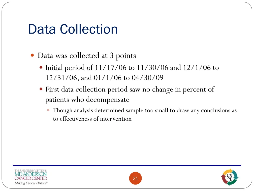 data collection