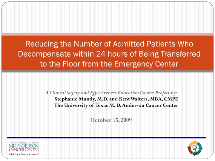 reducing the number of admitted patients