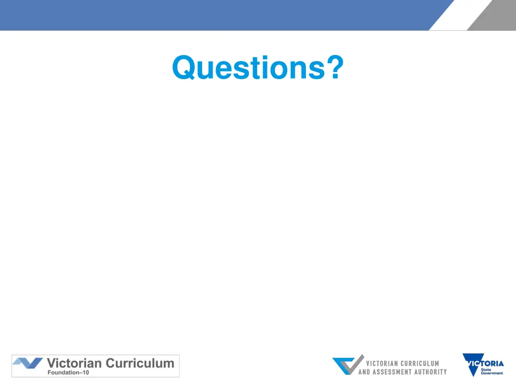 questions