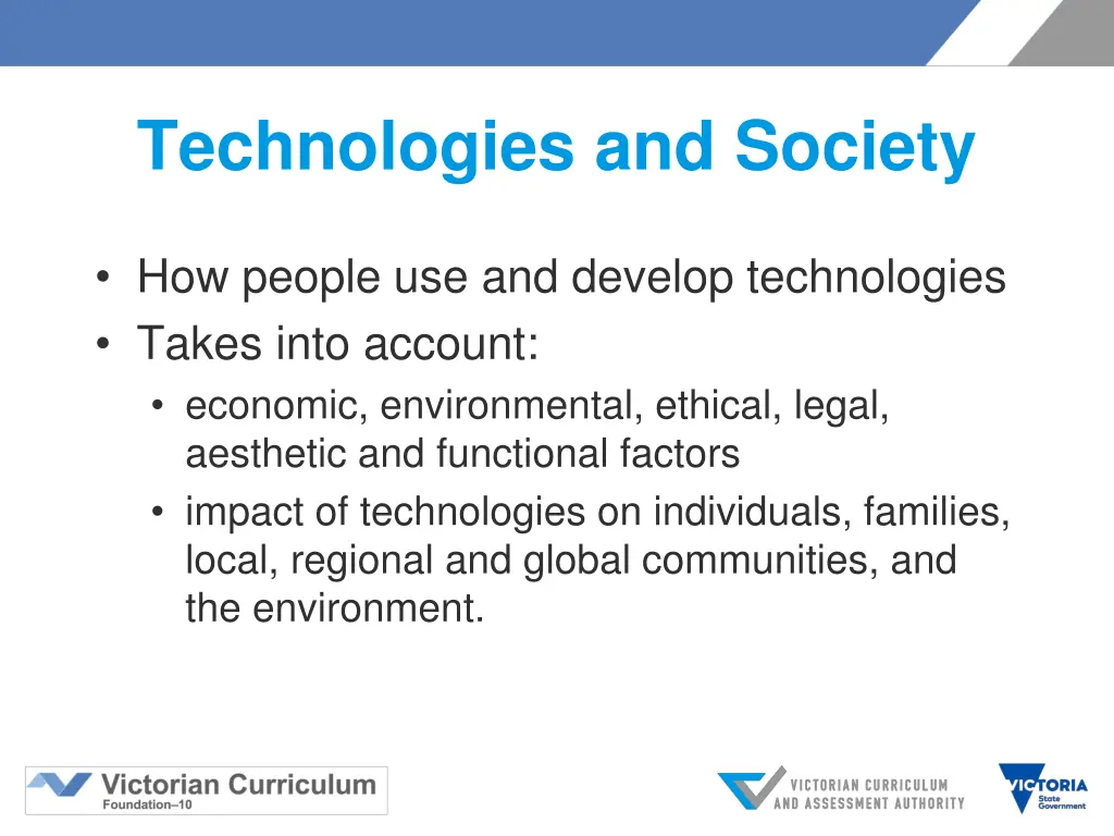 technologies and society
