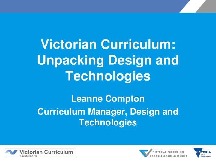 victorian curriculum unpacking design